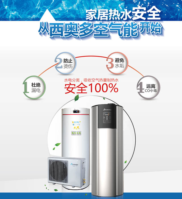 家居熱水安全，從西奧多空氣能開始